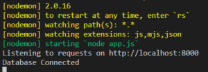 nodemon-start